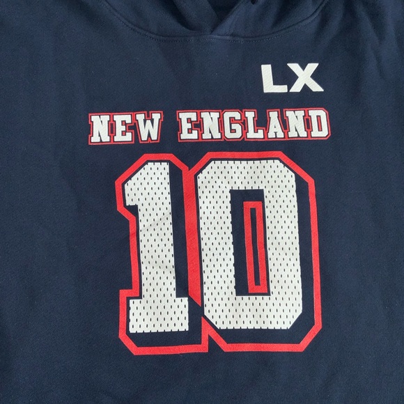 Delta Custom New England Drake Maye Hoodie - Picture 3 of 8